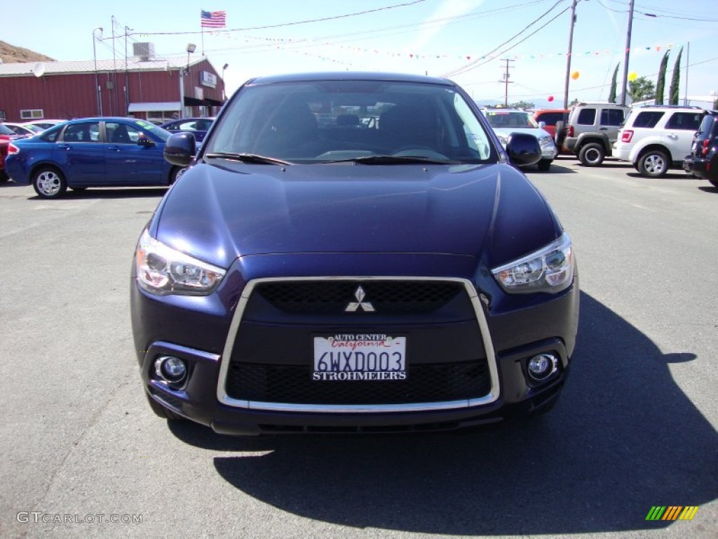 2012 Outlander Sport SE - Cosmic Blue / Black photo #2