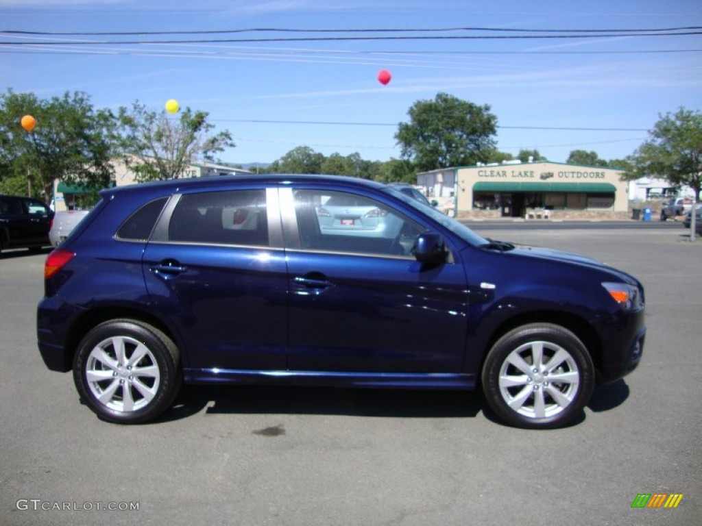 2012 Outlander Sport SE - Cosmic Blue / Black photo #8