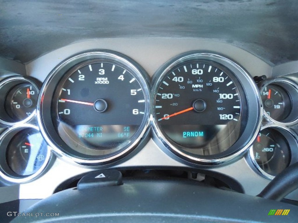2009 Silverado 1500 LT Crew Cab 4x4 - Blue Granite Metallic / Ebony photo #18