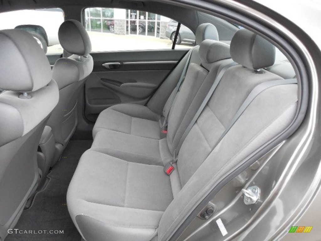 2008 Honda Civic EX Sedan Rear Seat Photo #81500505