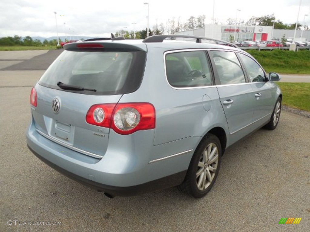 2007 Passat 3.6 4Motion Wagon - Arctic Blue Silver Metallic / Classic Grey photo #18