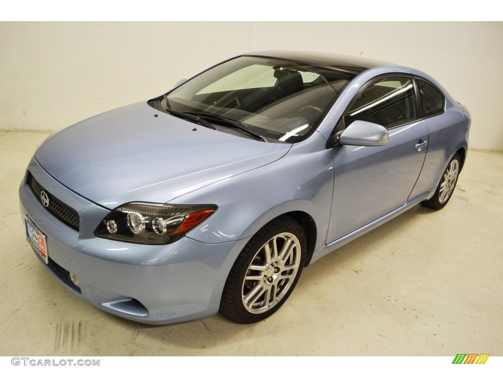 2008 tC  - Wave Line Blue Pearl / Dark Charcoal Gray photo #5