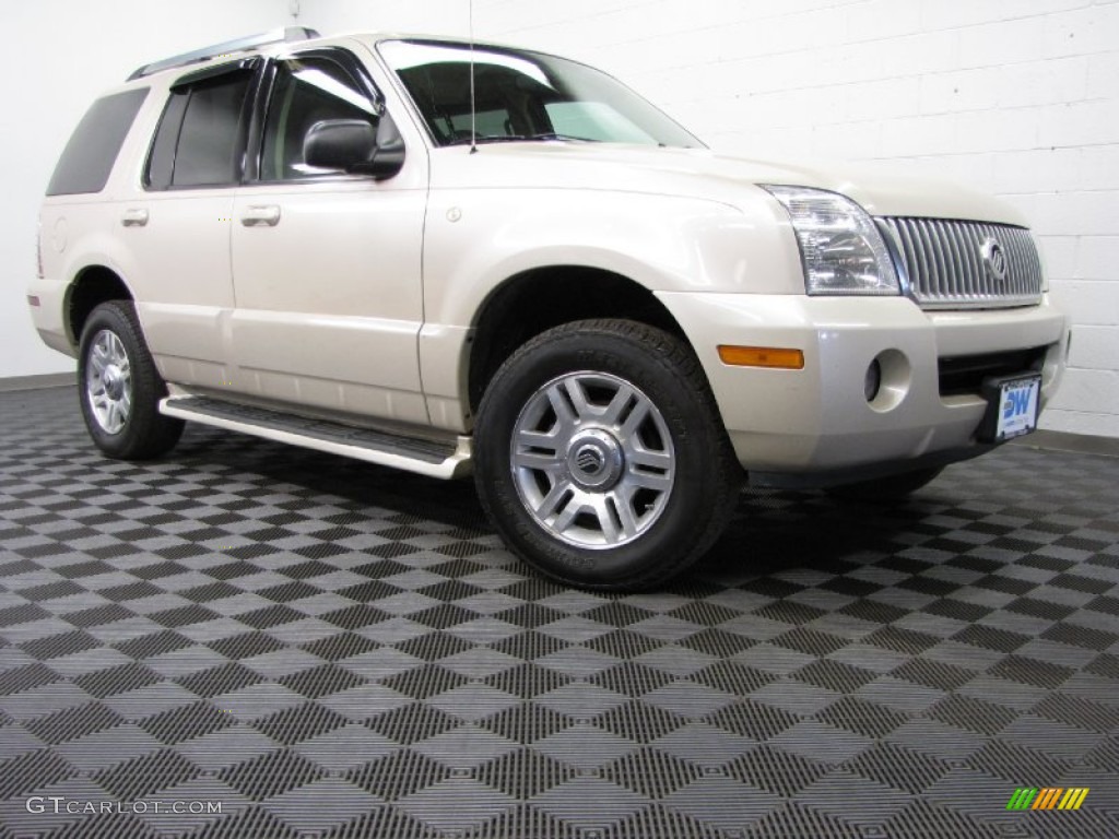 2005 Oxford White Mercury Mountaineer V6 AWD 81455431 Photo 2