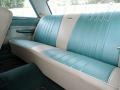 1963 Ford Galaxie Light Turquoise Interior Rear Seat Photo