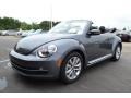 2013 Platinum Gray Metallic Volkswagen Beetle TDI Convertible  photo #1