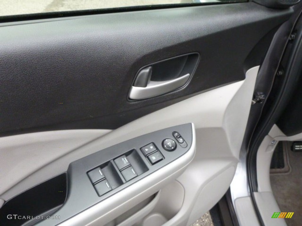 2012 CR-V EX-L 4WD - Polished Metal Metallic / Gray photo #14