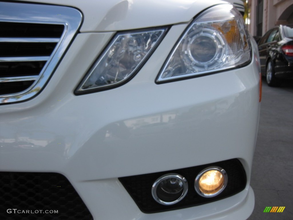 2010 E 550 Sedan - Arctic White / Black photo #23