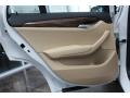 Beige 2014 BMW X1 xDrive28i Door Panel