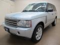 2008 Zermatt Silver Metallic Land Rover Range Rover V8 HSE  photo #3