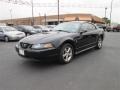 2002 Black Ford Mustang V6 Coupe  photo #3