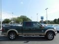 2011 Forest Green Metallic Ford F250 Super Duty Lariat Crew Cab 4x4  photo #9