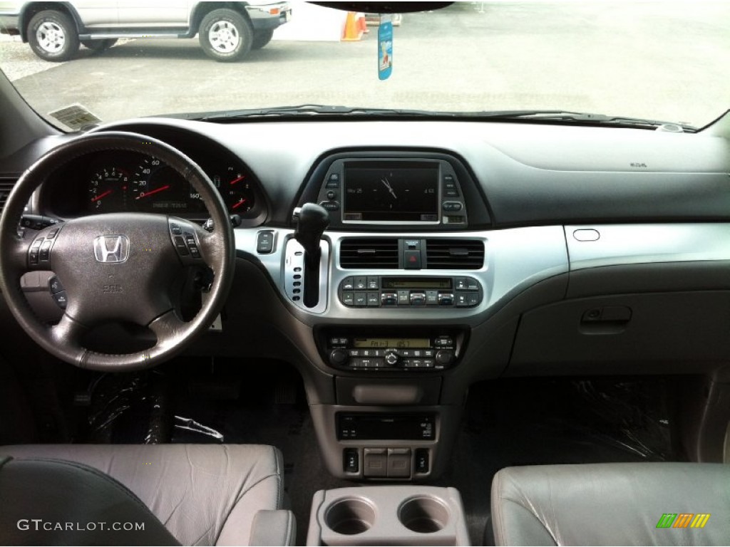 2008 Honda Odyssey EX-L Gray Dashboard Photo #81508052