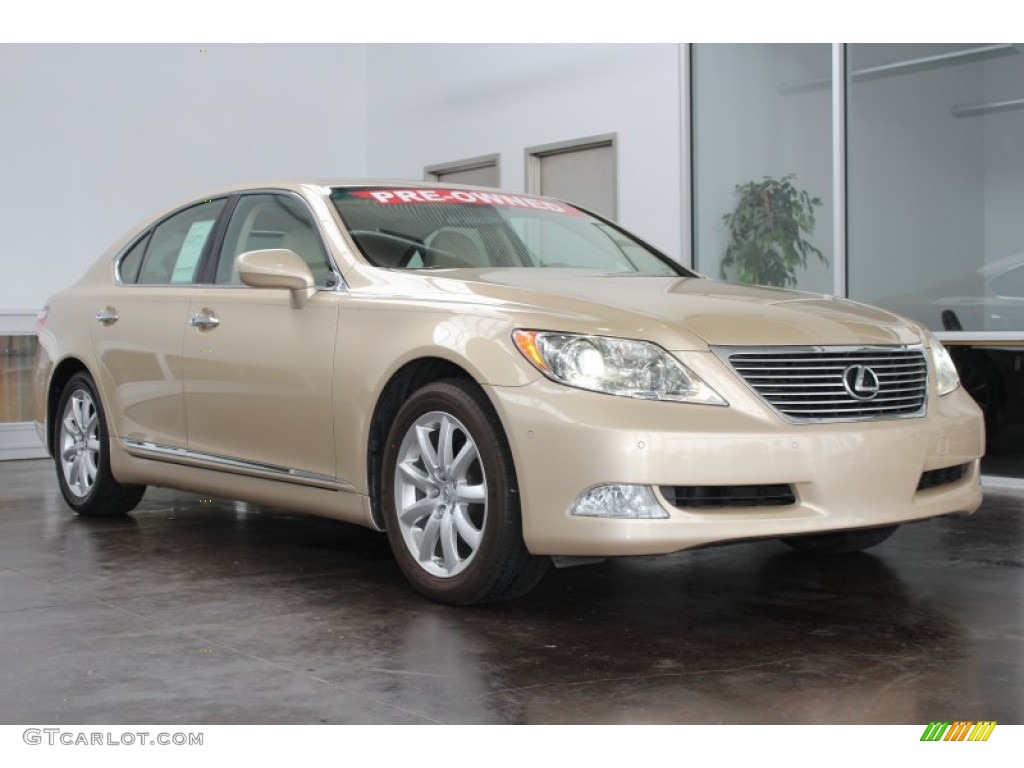 Golden Almond Metallic 2009 Lexus LS 460 Exterior Photo #81508389