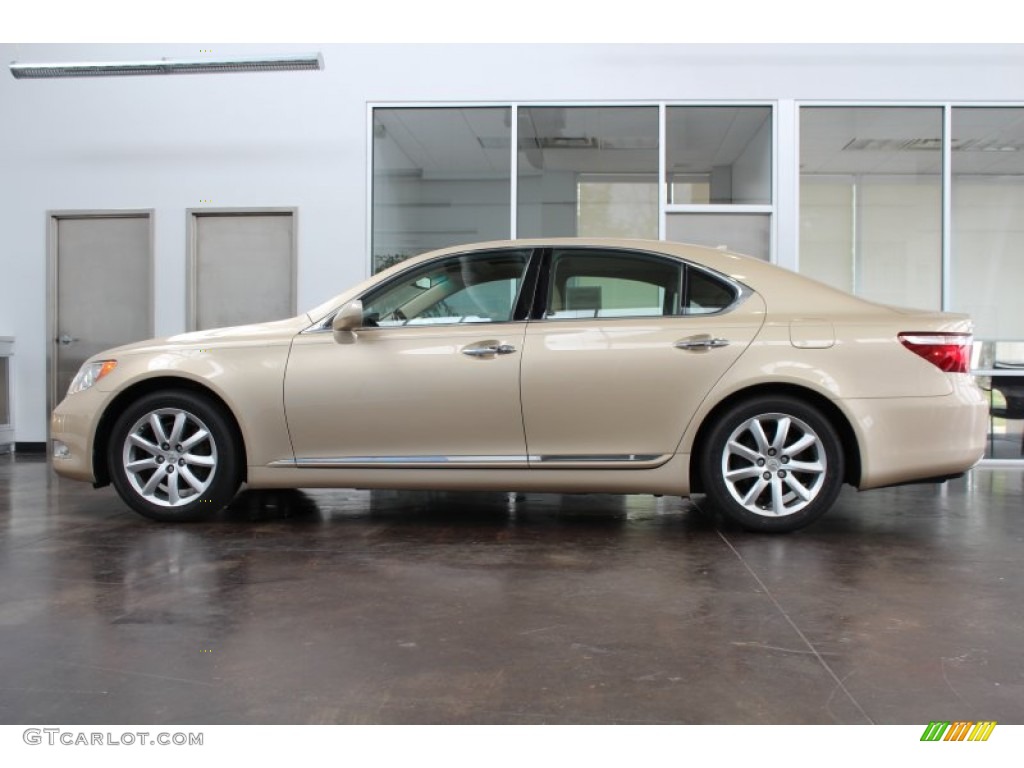 Golden Almond Metallic 2009 Lexus LS 460 Exterior Photo #81508461