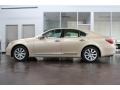 Golden Almond Metallic 2009 Lexus LS 460 Exterior