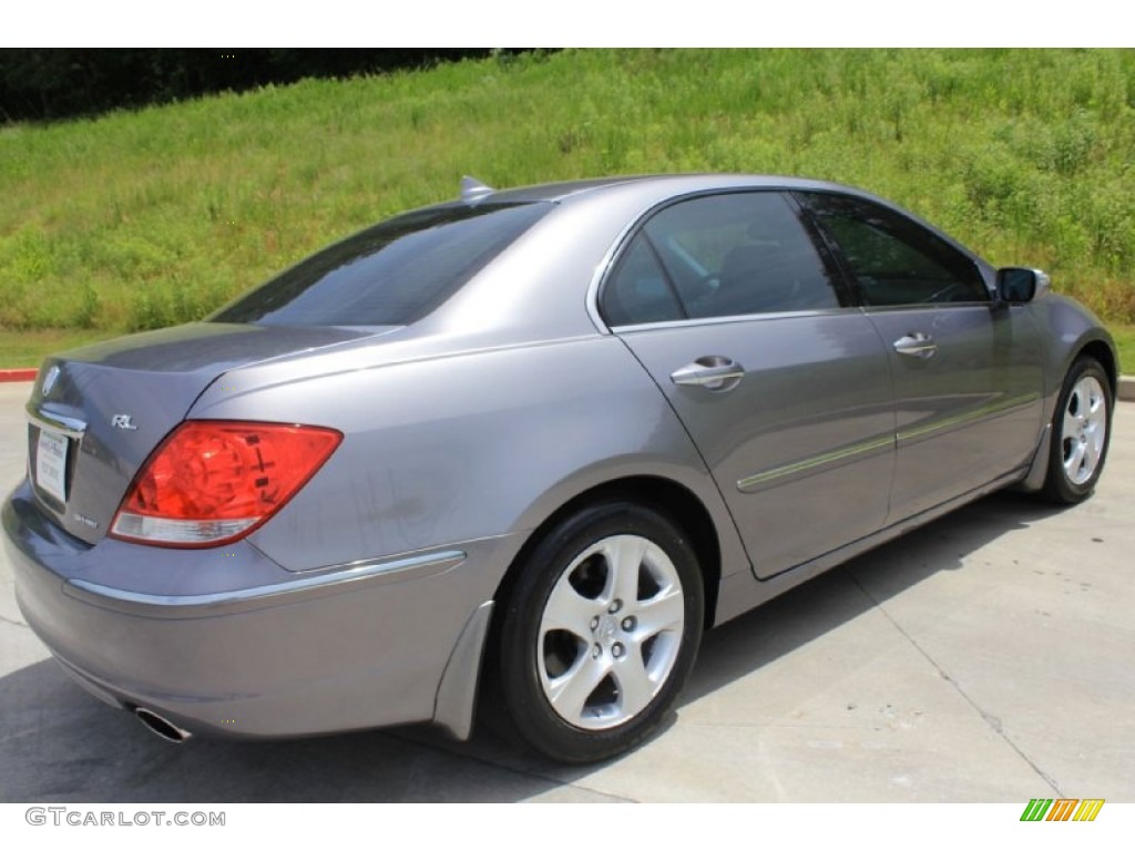 2005 RL 3.5 AWD Sedan - Lakeshore Silver Metallic / Ebony photo #10