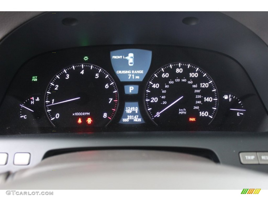 2009 Lexus LS 460 Gauges Photo #81508623