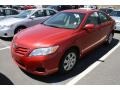 Barcelona Red Metallic - Camry LE Photo No. 4