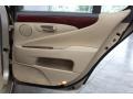 Cashmere Beige 2009 Lexus LS 460 Door Panel