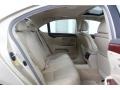 Cashmere Beige Rear Seat Photo for 2009 Lexus LS #81508812