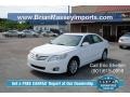 Super White 2010 Toyota Camry XLE