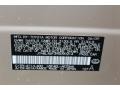 4T1: Golden Almond Metallic 2009 Lexus LS 460 Color Code