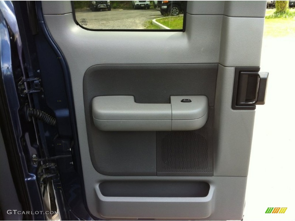 2005 F150 XLT SuperCab 4x4 - Medium Wedgewood Blue Metallic / Medium Flint/Dark Flint Grey photo #19