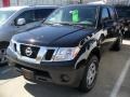 Super Black 2012 Nissan Frontier S Crew Cab