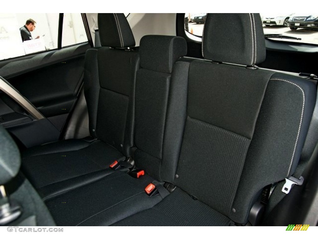 2013 RAV4 XLE AWD - Black / Black photo #7