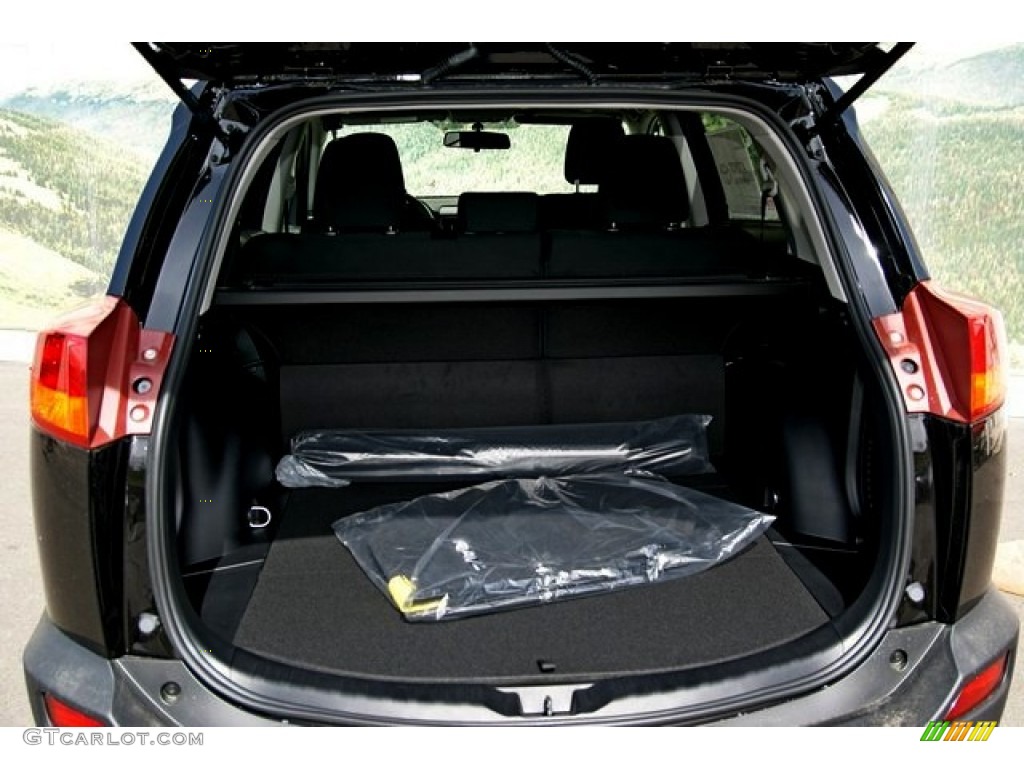 2013 RAV4 XLE AWD - Black / Black photo #8