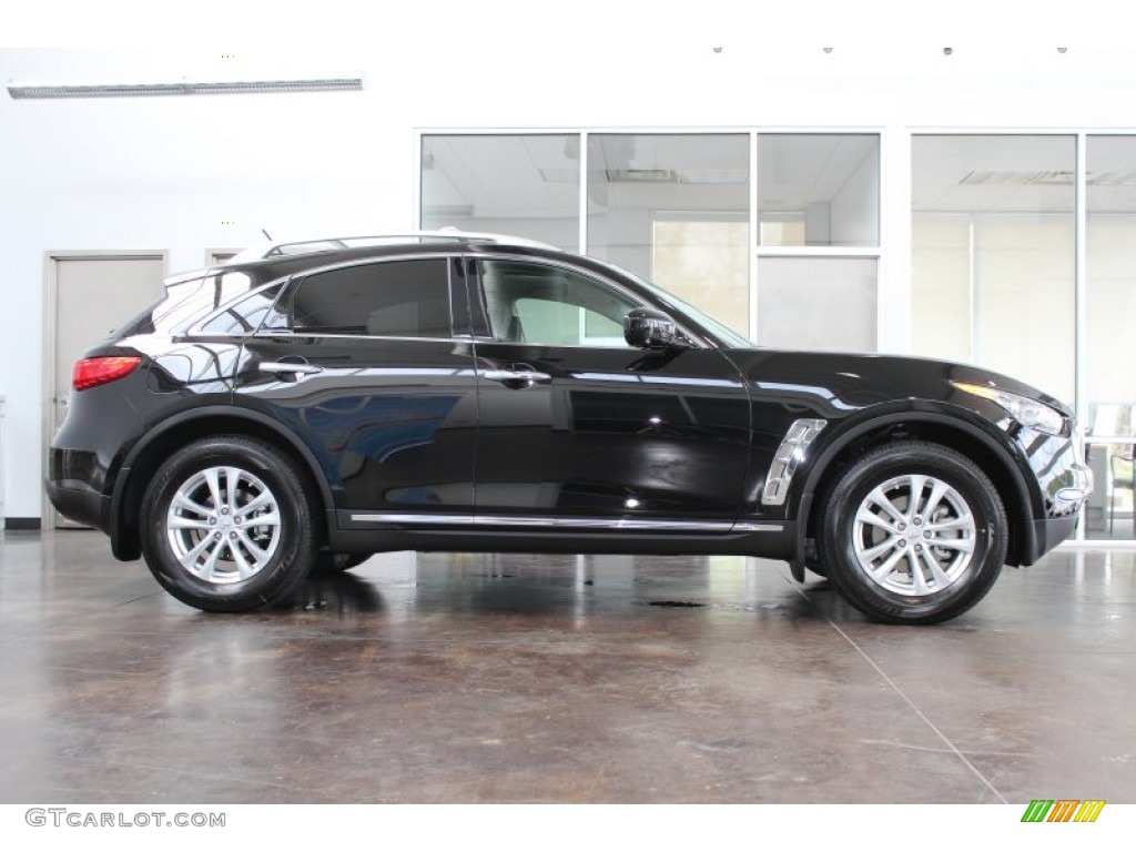 Black Obsidian 2013 Infiniti FX 37 AWD Exterior Photo #81511849