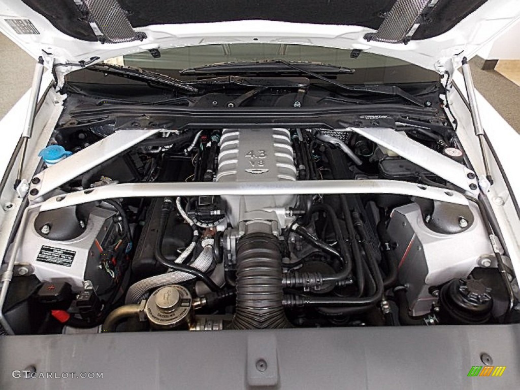 2008 Aston Martin V8 Vantage Roadster 4.3 Liter DOHC 32V VVT V8 Engine Photo #81512247