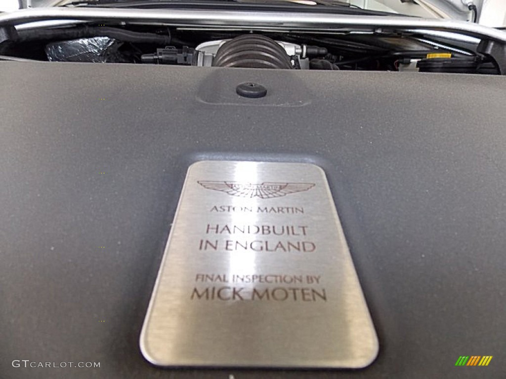 2008 Aston Martin V8 Vantage Roadster Engine Photos