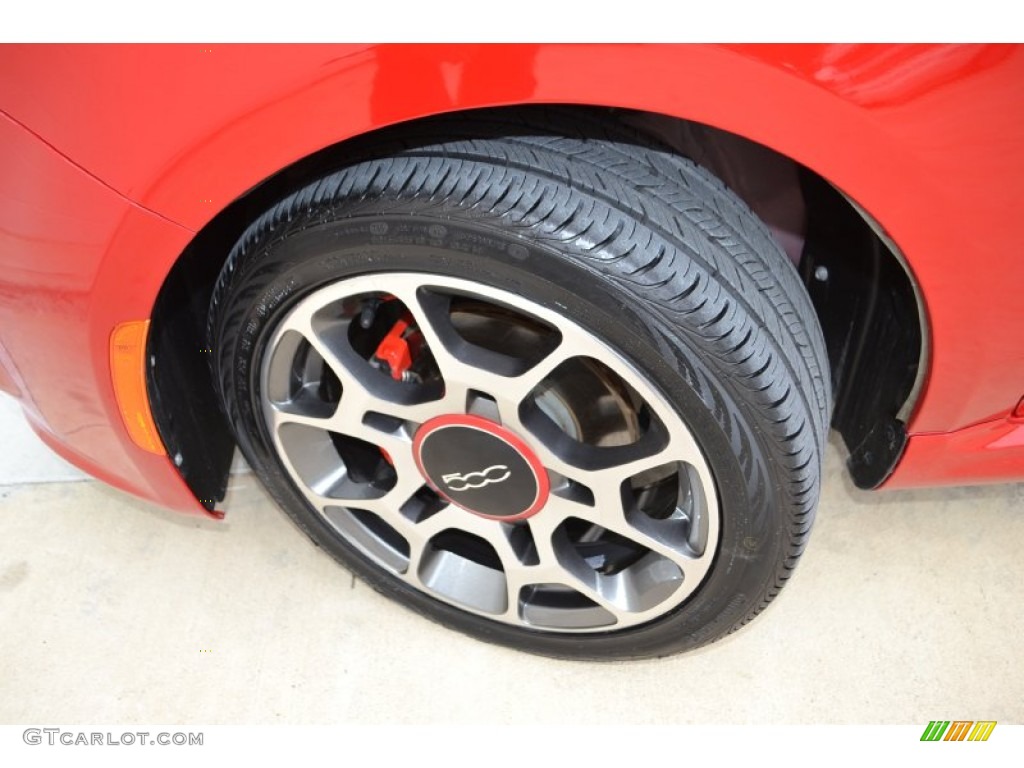 2012 Fiat 500 Sport Wheel Photo #81512301