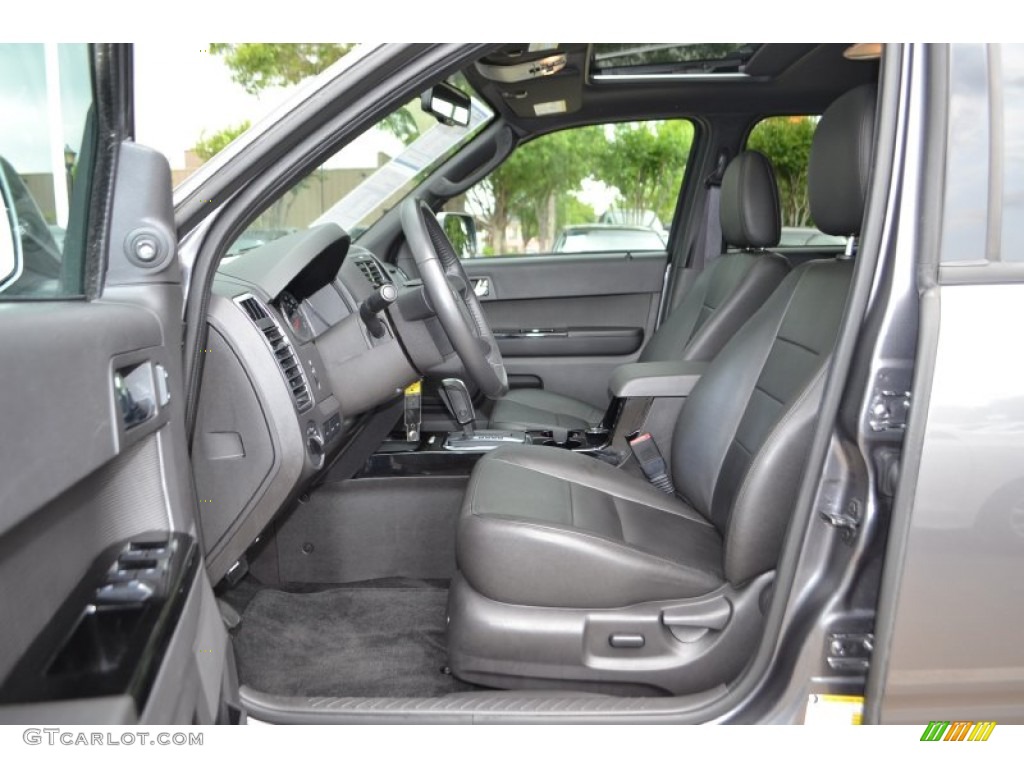 Charcoal Black Interior 2010 Ford Escape Limited V6 Photo #81513519