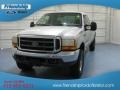1999 Silver Metallic Ford F250 Super Duty XLT Extended Cab 4x4  photo #2