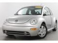 Silver Arrow Metallic - New Beetle GLS Coupe Photo No. 2