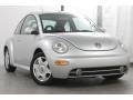 Silver Arrow Metallic - New Beetle GLS Coupe Photo No. 4