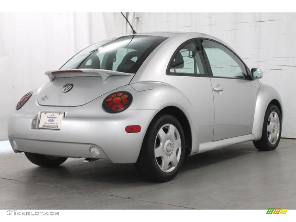 2001 New Beetle GLS Coupe - Silver Arrow Metallic / Black photo #6
