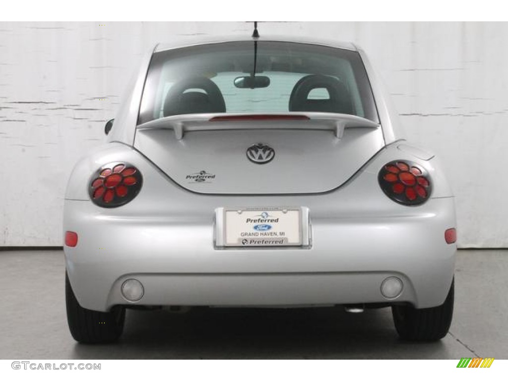 2001 New Beetle GLS Coupe - Silver Arrow Metallic / Black photo #8