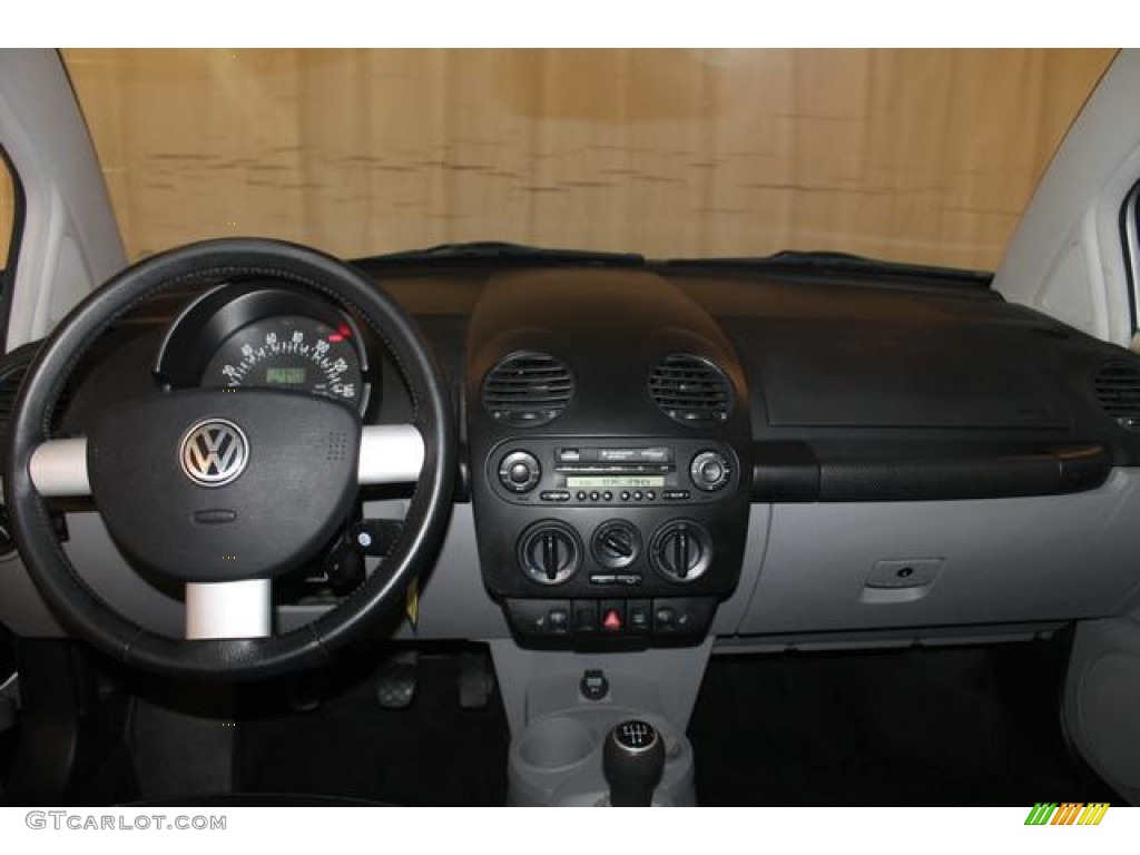 2001 New Beetle GLS Coupe - Silver Arrow Metallic / Black photo #18