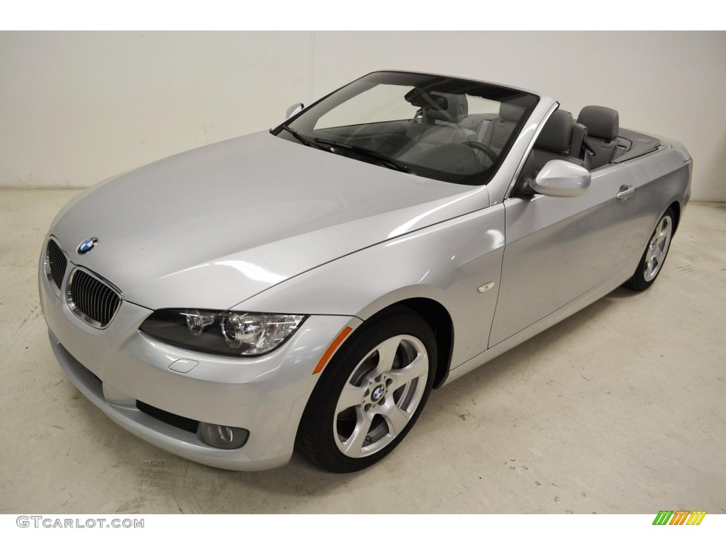 2010 3 Series 328i Convertible - Titanium Silver Metallic / Gray Dakota Leather photo #5