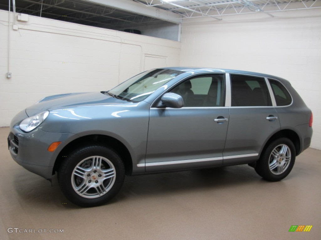 2006 Cayenne Tiptronic - Iceland Silver Metallic / Black photo #5