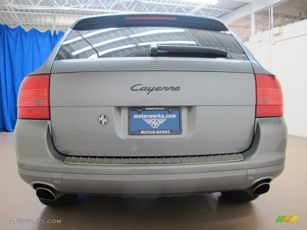 2006 Cayenne Tiptronic - Iceland Silver Metallic / Black photo #8