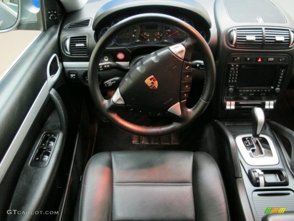 2006 Cayenne Tiptronic - Iceland Silver Metallic / Black photo #25