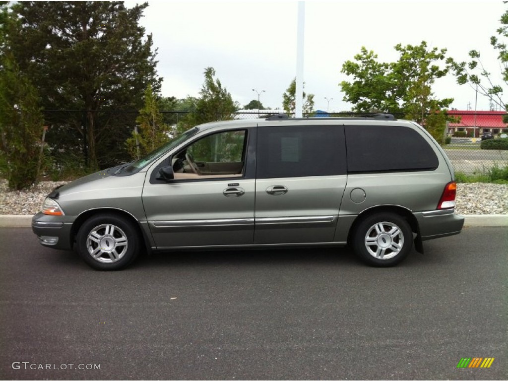 Spruce Green Metallic 2002 Ford Windstar SE Exterior Photo #81517662