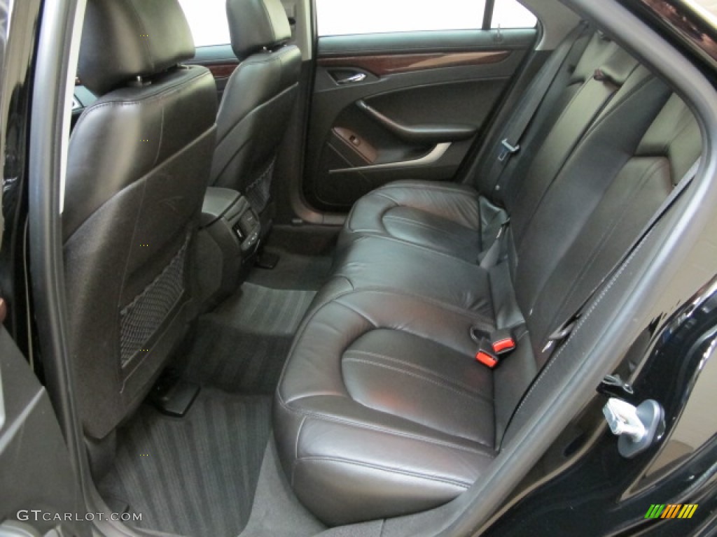 2011 Cadillac CTS 4 3.6 AWD Sedan Rear Seat Photo #81518925