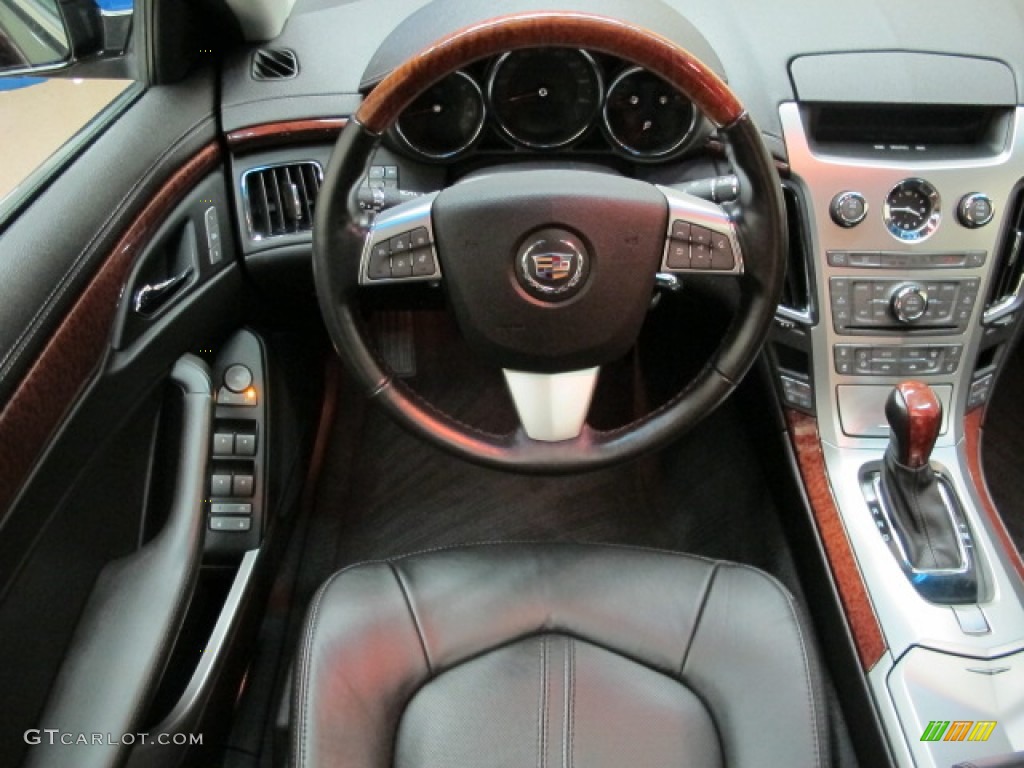 2011 Cadillac CTS 4 3.6 AWD Sedan Ebony Dashboard Photo #81518994