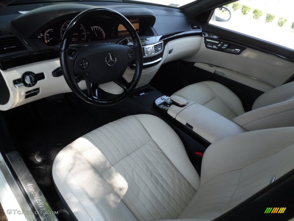 designo Porcelain Interior 2008 Mercedes-Benz S 550 Sedan Photo #81520748