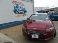 2013 Ruby Red Metallic Ford Fusion SE 1.6 EcoBoost  photo #1